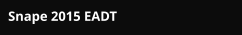 Snape 2015 EADT